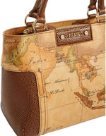 Borsa a Mano Alviero Martini 1^ Classe Donna Geo classic/marrone