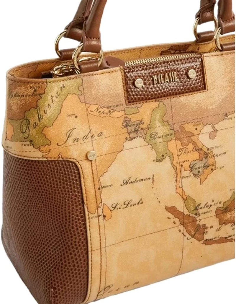 Borsa a Mano Alviero Martini 1^ Classe Donna Geo classic/marrone