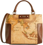 Borsa a Mano Alviero Martini 1^ Classe Donna Geo classic/marrone