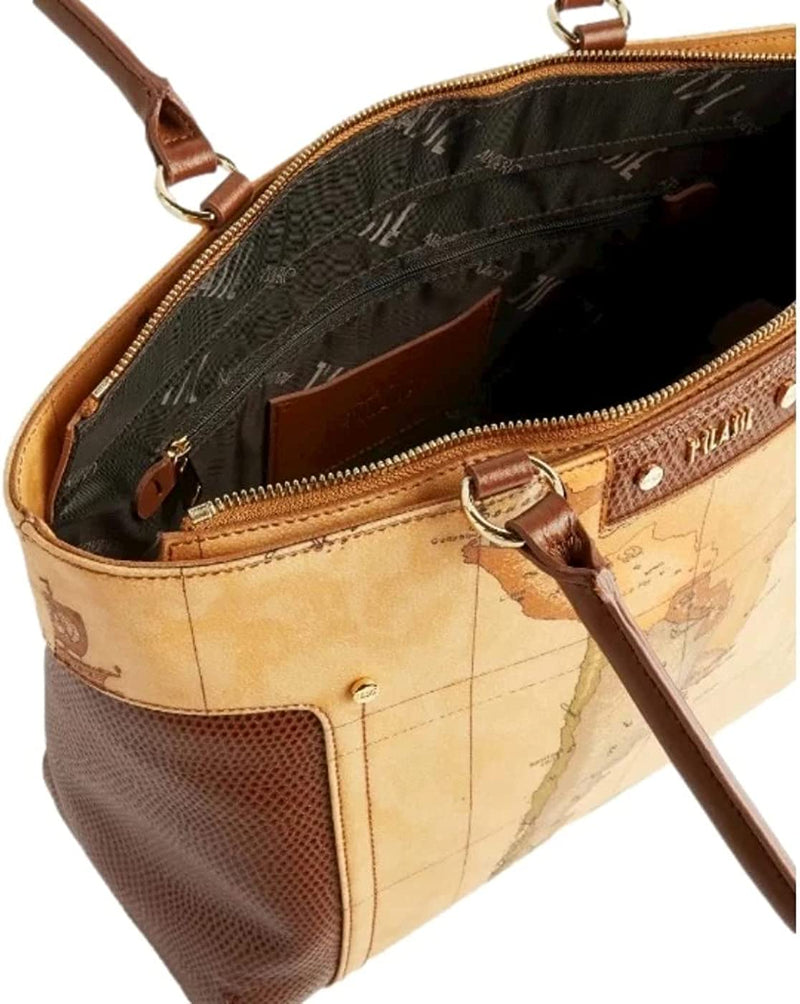 Borsa a Mano Alviero Martini 1^ Classe Donna Geo classic/marrone