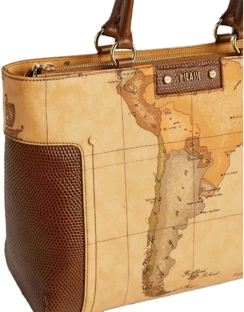 Borsa a Mano Alviero Martini 1^ Classe Donna Geo classic/marrone