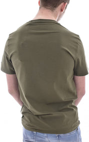 T-shirt Guess Uomo Verde militare