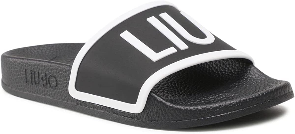 Ciabatta LiuJo Milano Unisex Nero/bianco