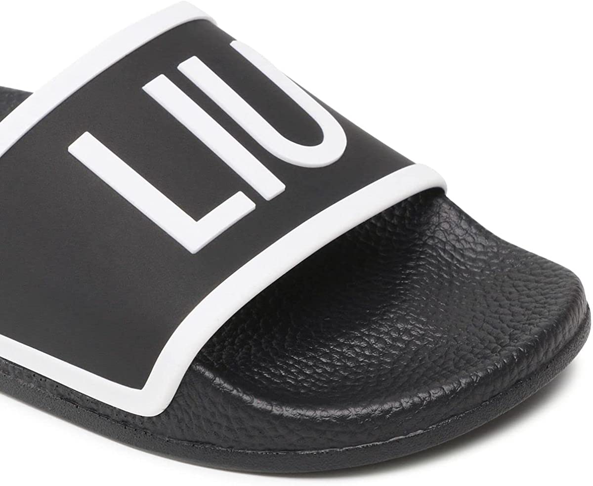 Ciabatta LiuJo Milano Unisex Nero/bianco