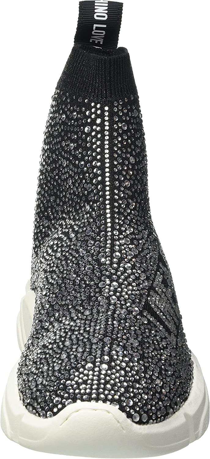 Stivaletti Nero/glitters
