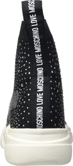 Stivaletti Nero/glitters
