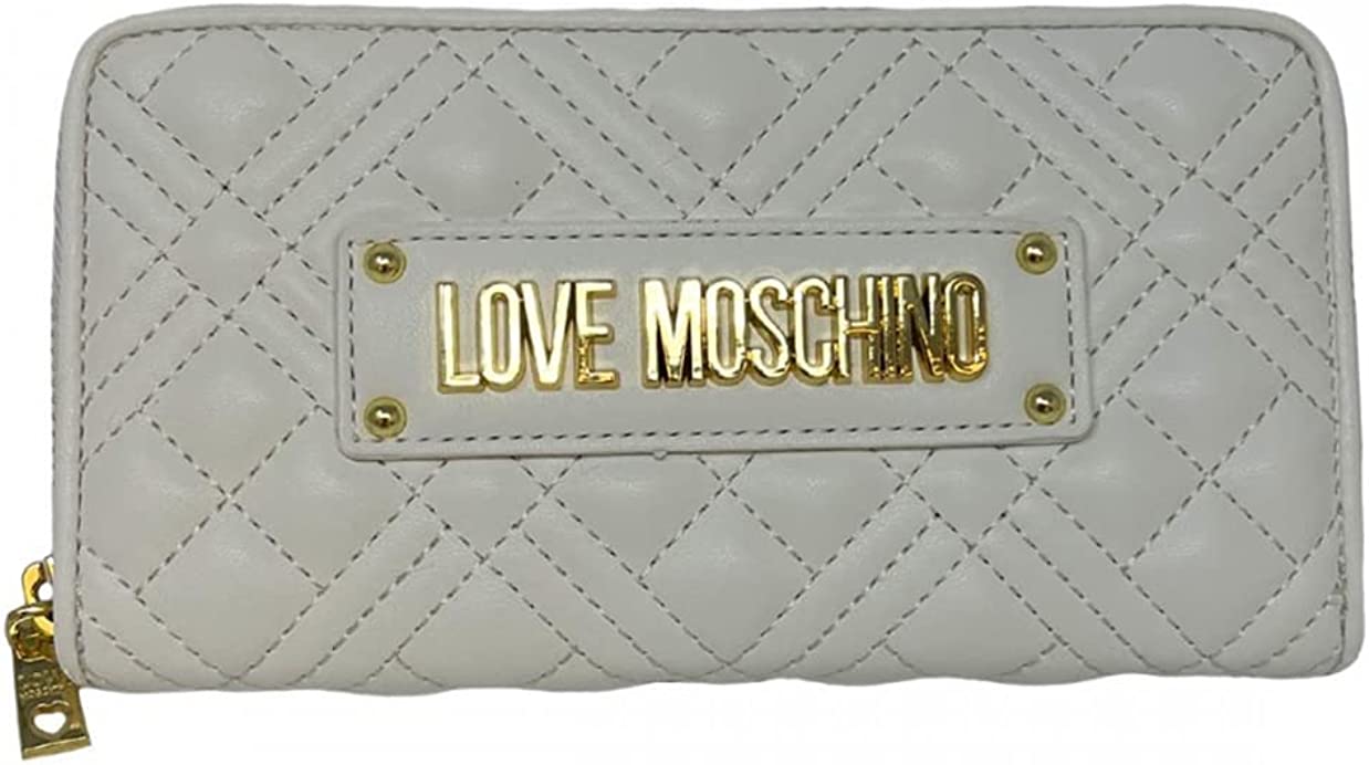 Portafoglio Love Moschino Donna Bianco