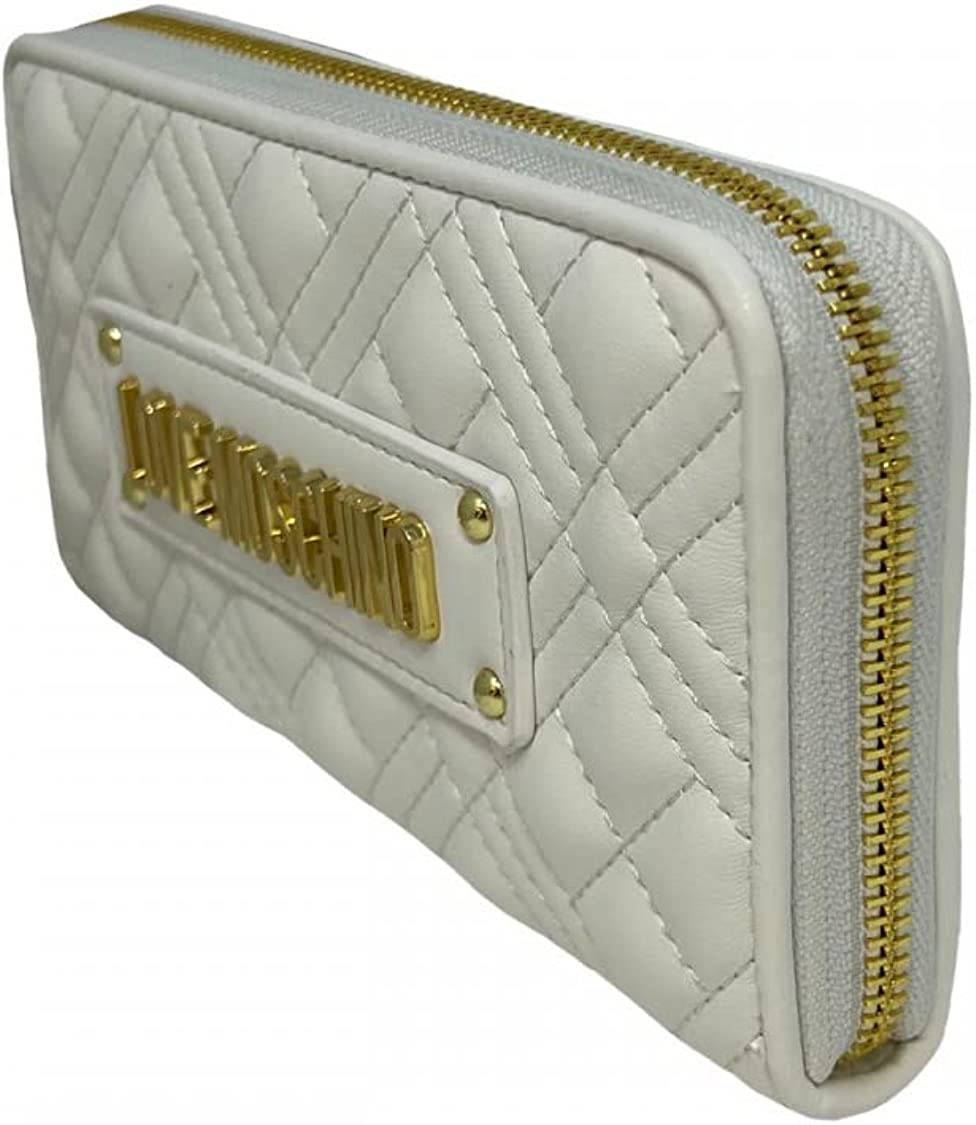 Portafoglio Love Moschino Donna Bianco