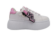 Sneakers Karl Lagerfeld Donna Kreeper Bianco/rosa