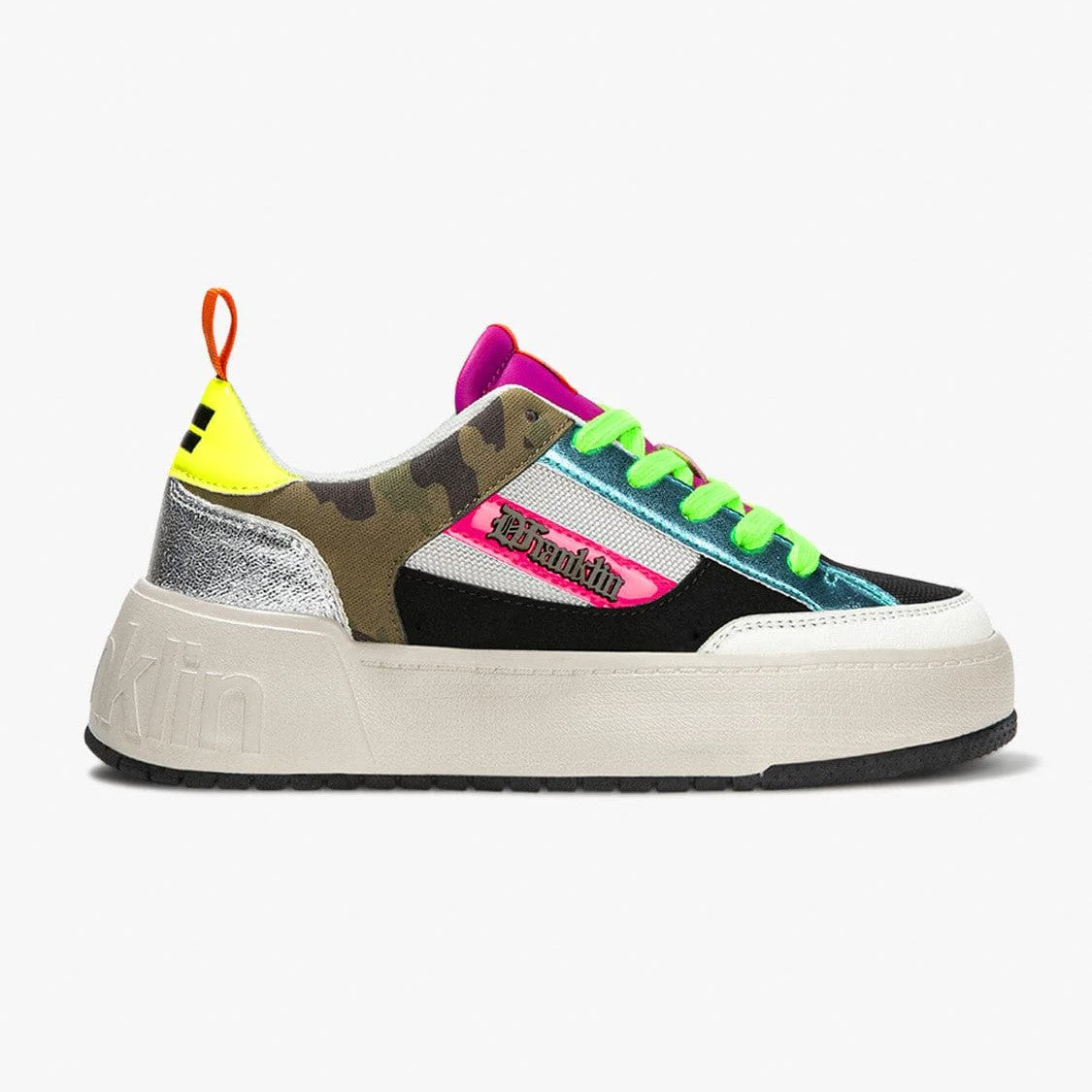 Sneakers D.Franklin Donna Sneakers court multicolore