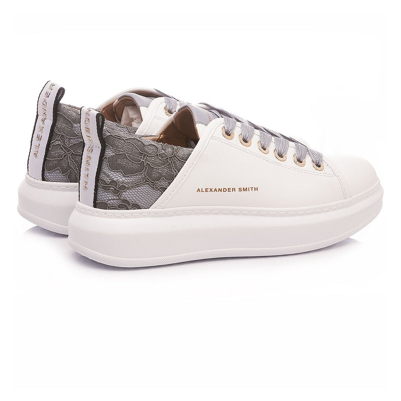 Sneakers Alexander Smith Donna Bianco/grigio