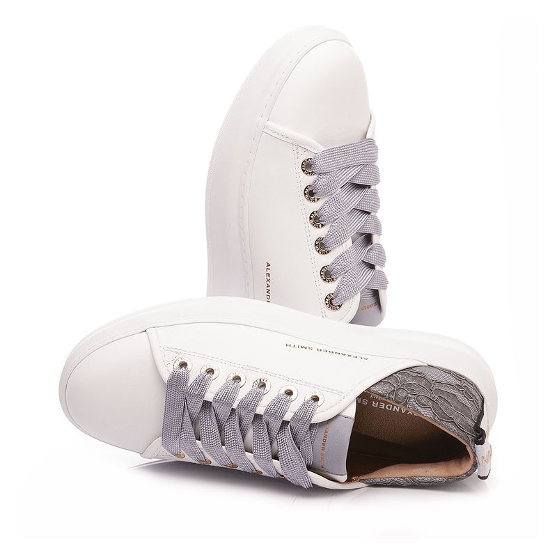Sneakers Alexander Smith Donna Bianco/grigio
