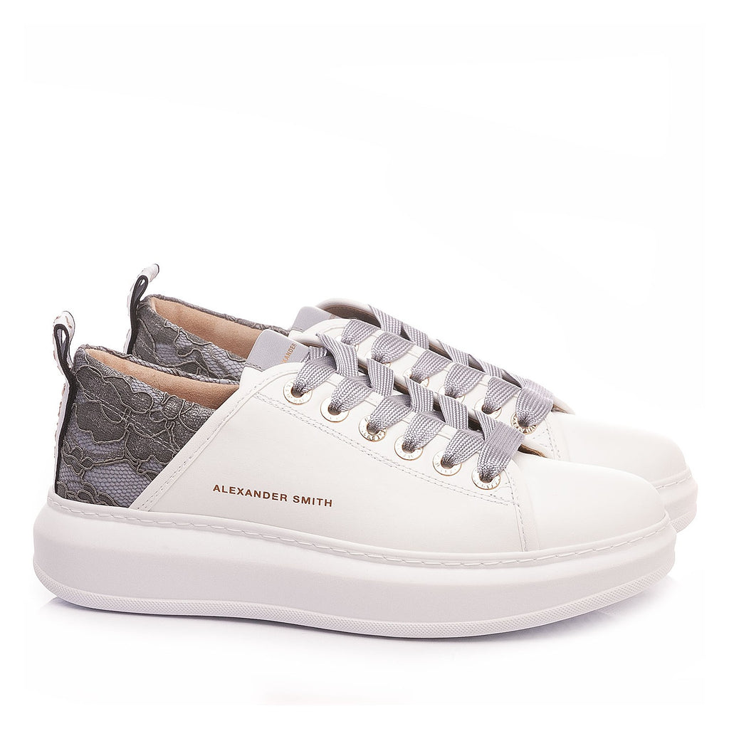 Sneakers Alexander Smith Donna Bianco/grigio