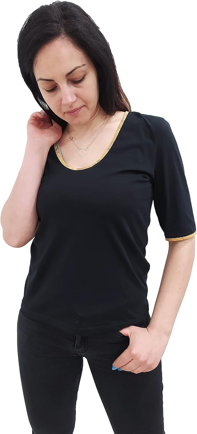 Maglia Alviero Martini 1^ Classe Donna Nero