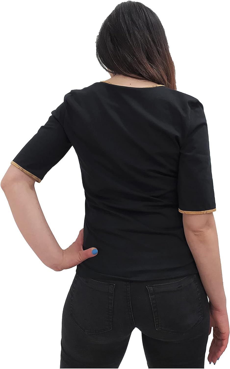 Maglia Alviero Martini 1^ Classe Donna Nero