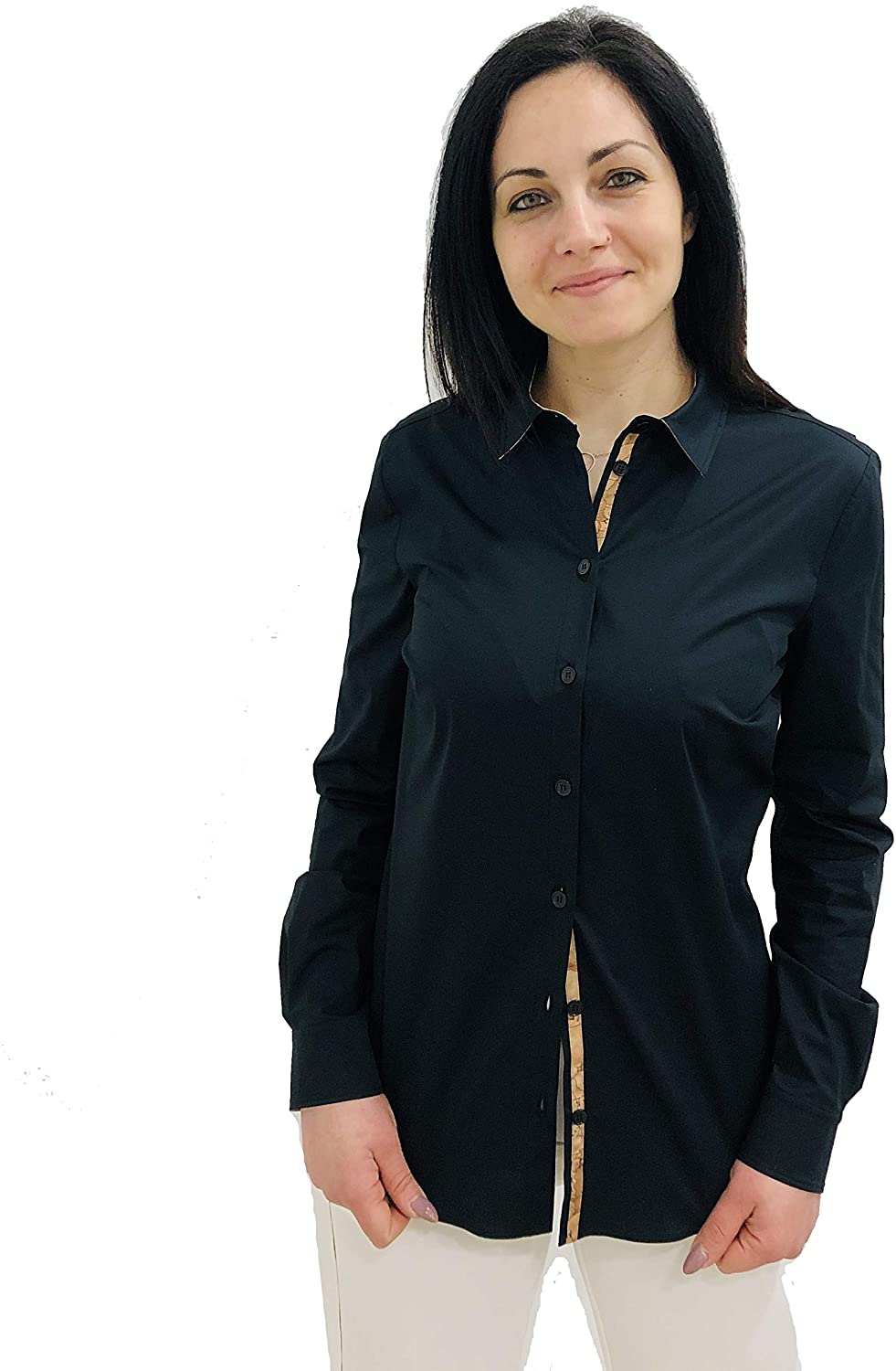 Camicia Alviero Martini 1^ Classe Donna Nero