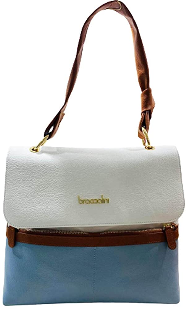 Borsa a Tracolla Braccialini Donna Bianco/multi
