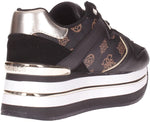 Sneakers Nero/oro