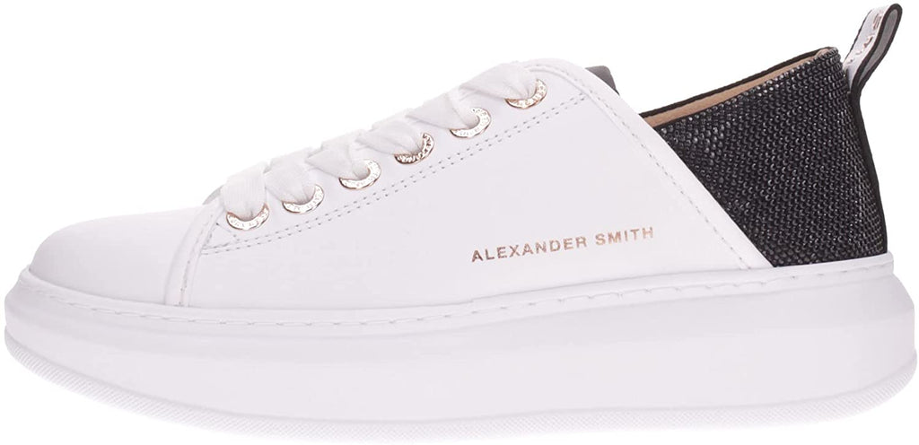 Sneakers Alexander Smith Donna Bianco/nero
