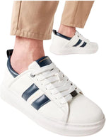 Sneakers Bianco/blu