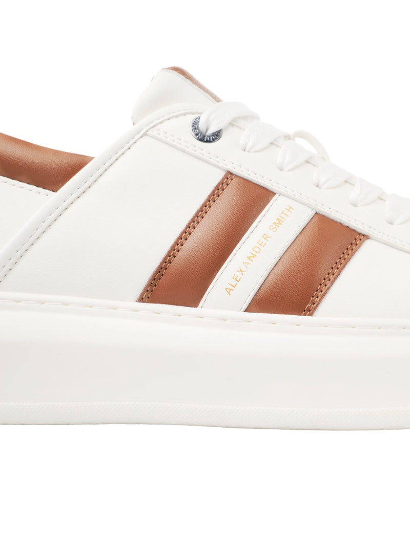 Sneakers Bianco/cognac