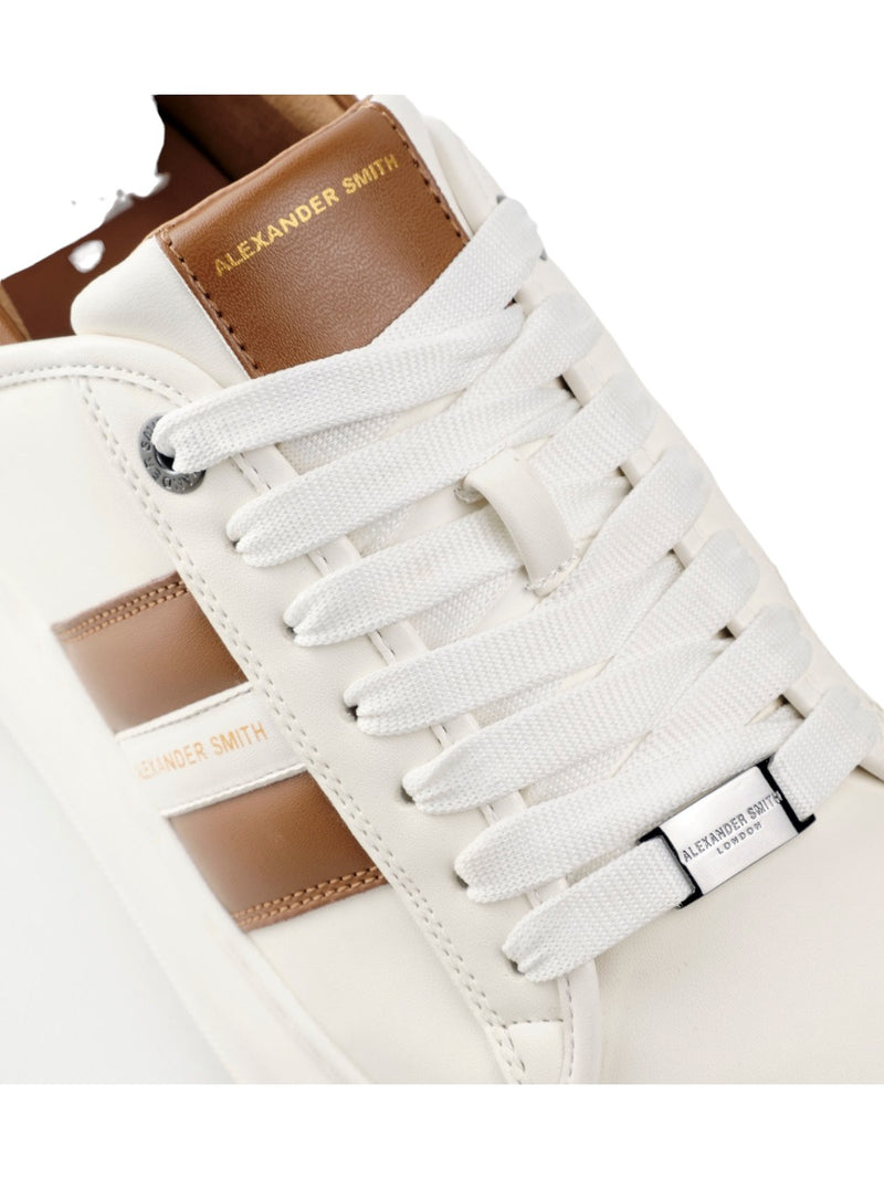 Sneakers Bianco/cognac