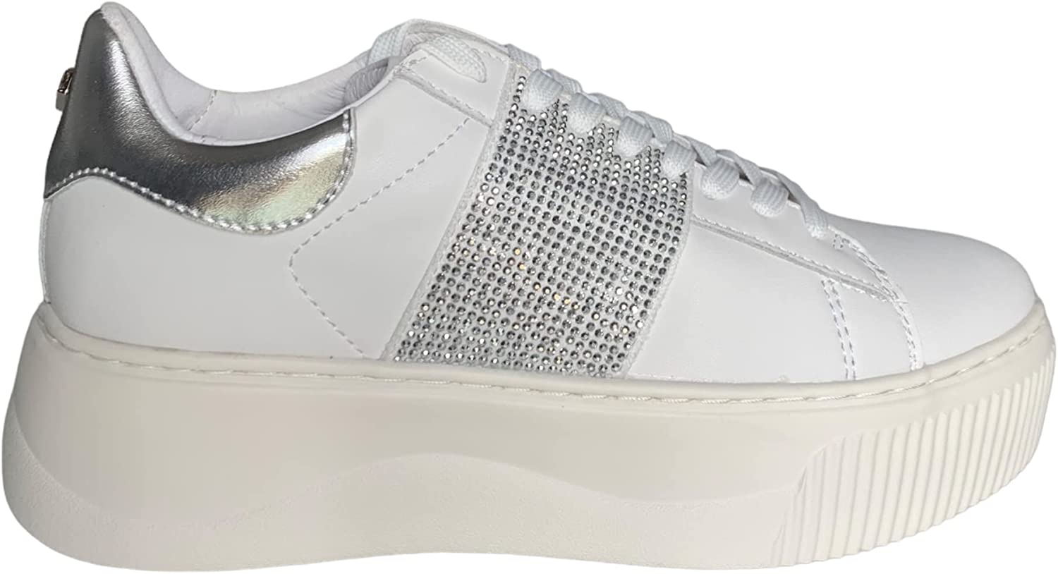 Sneakers Cult Donna Bianco/argento