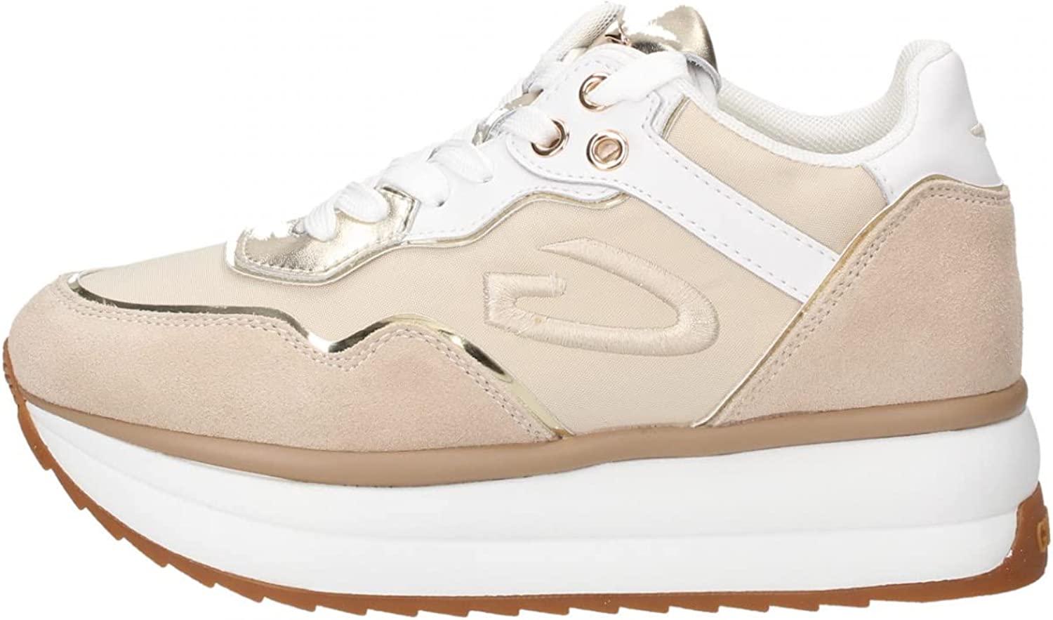 Sneakers GUARDIANI Donna Beige/bianco