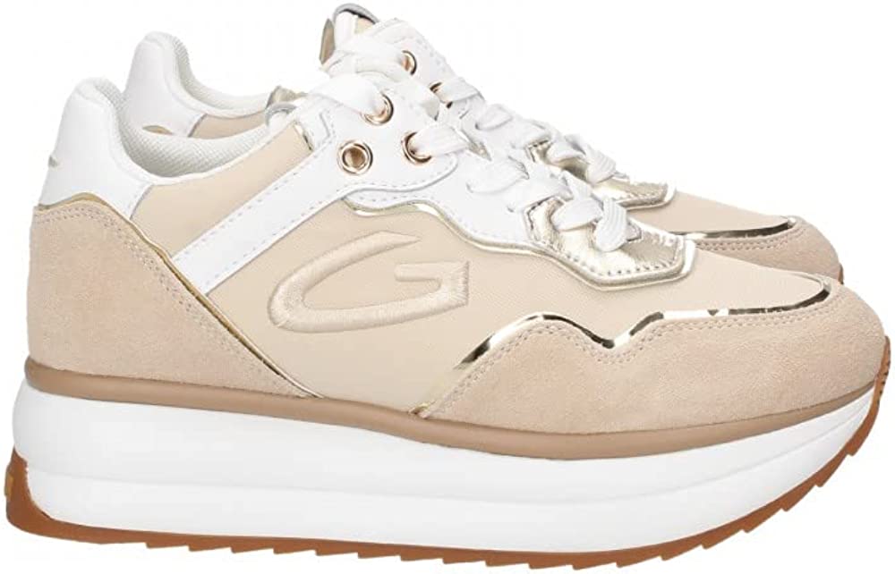 Sneakers GUARDIANI Donna Beige/bianco