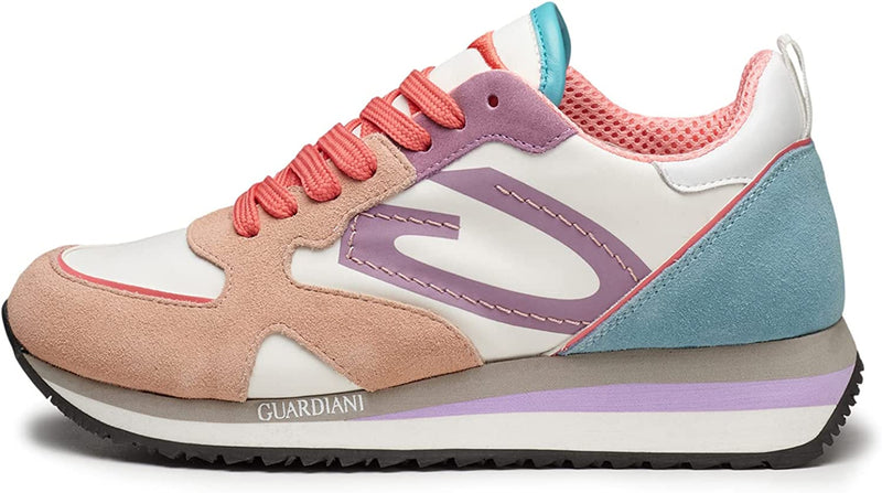 Sneakers Bianco/blu/rosa