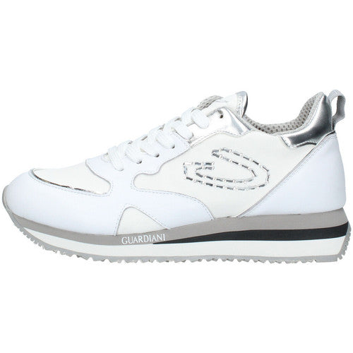 Sneakers GUARDIANI Donna Bianco/argento