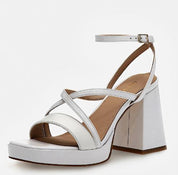 Scarpa con tacco Guess Donna Bianca