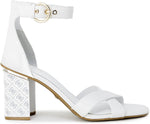 Scarpa con tacco Bianco