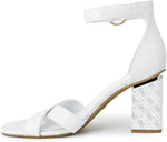 Scarpa con tacco Bianco