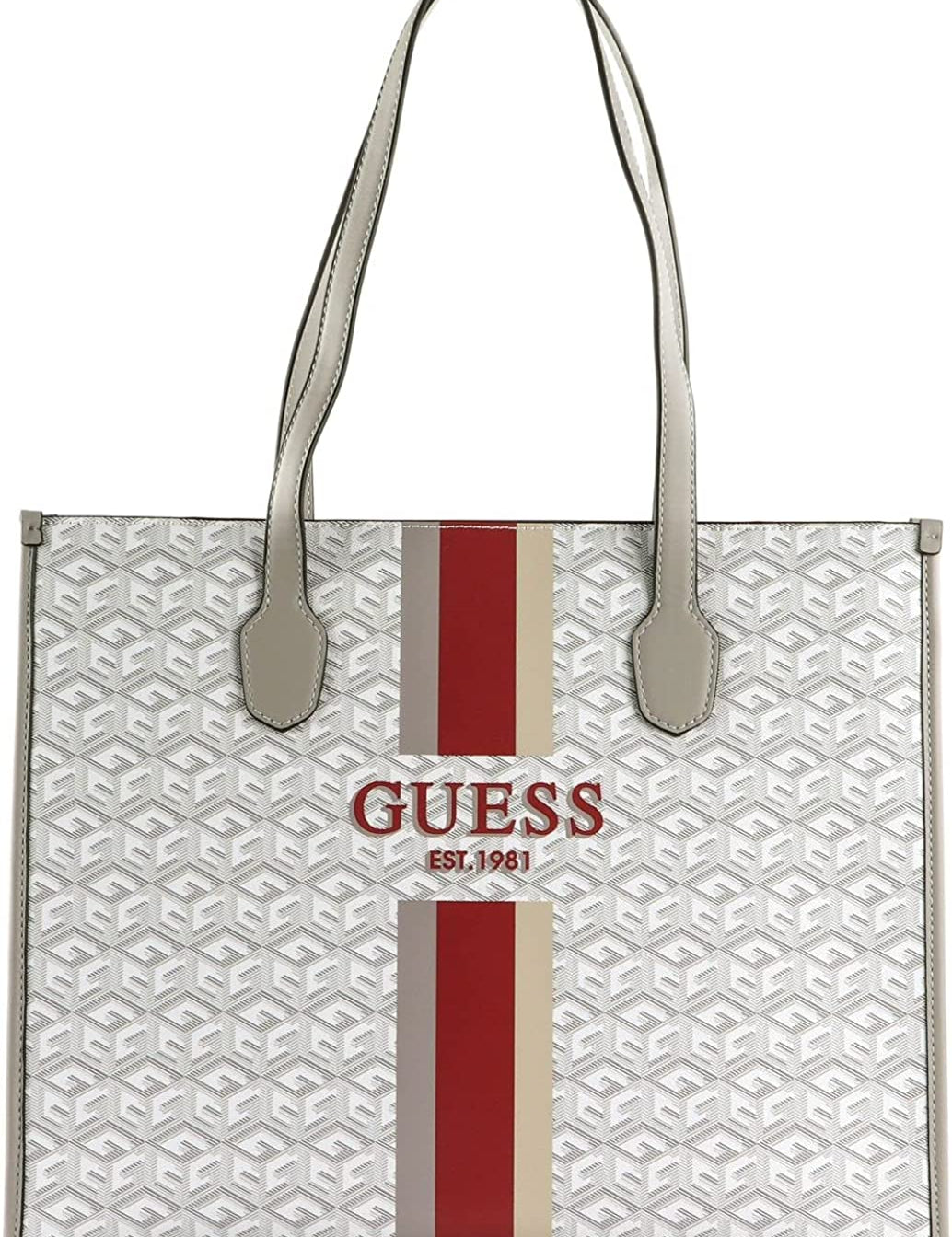 Borsa a Spalla Guess Donna Bianca