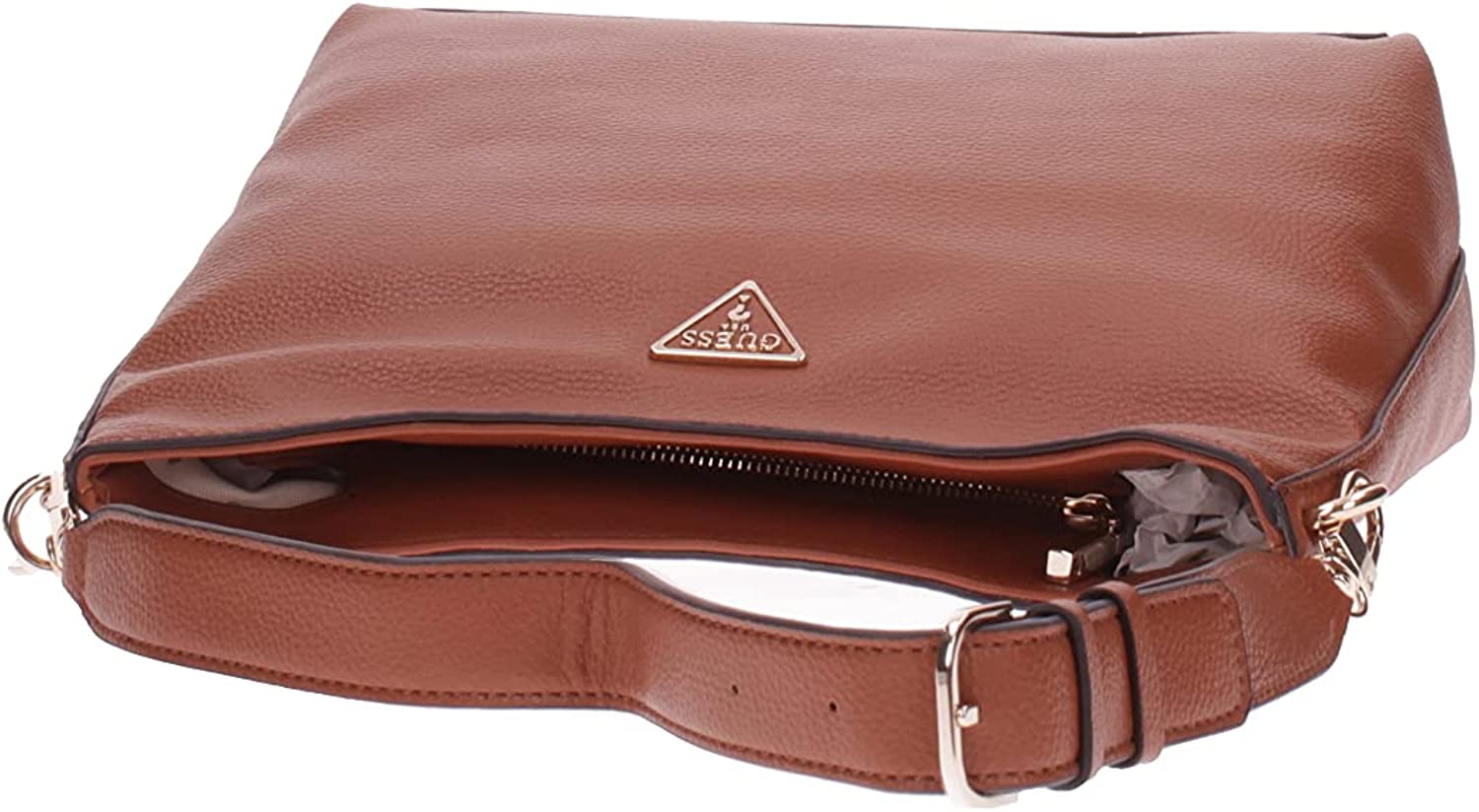 Borsa a Tracolla Guess Donna Cognac