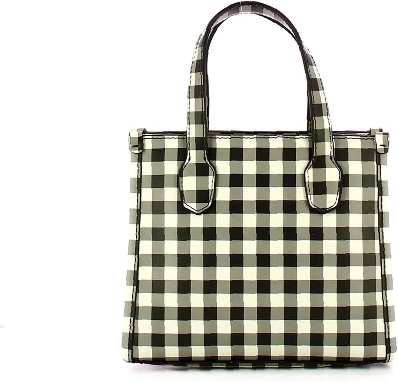 Borsa a Tracolla Bianca/nera