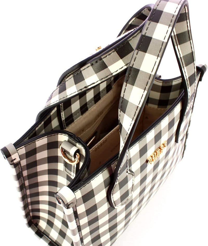 Borsa a Tracolla Bianca/nera