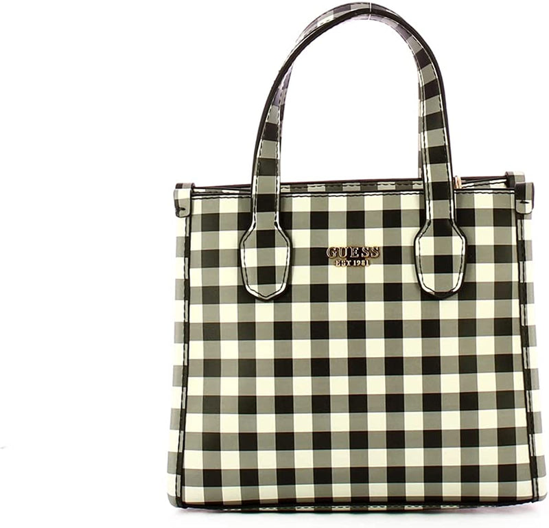 Borsa a Tracolla Bianca/nera