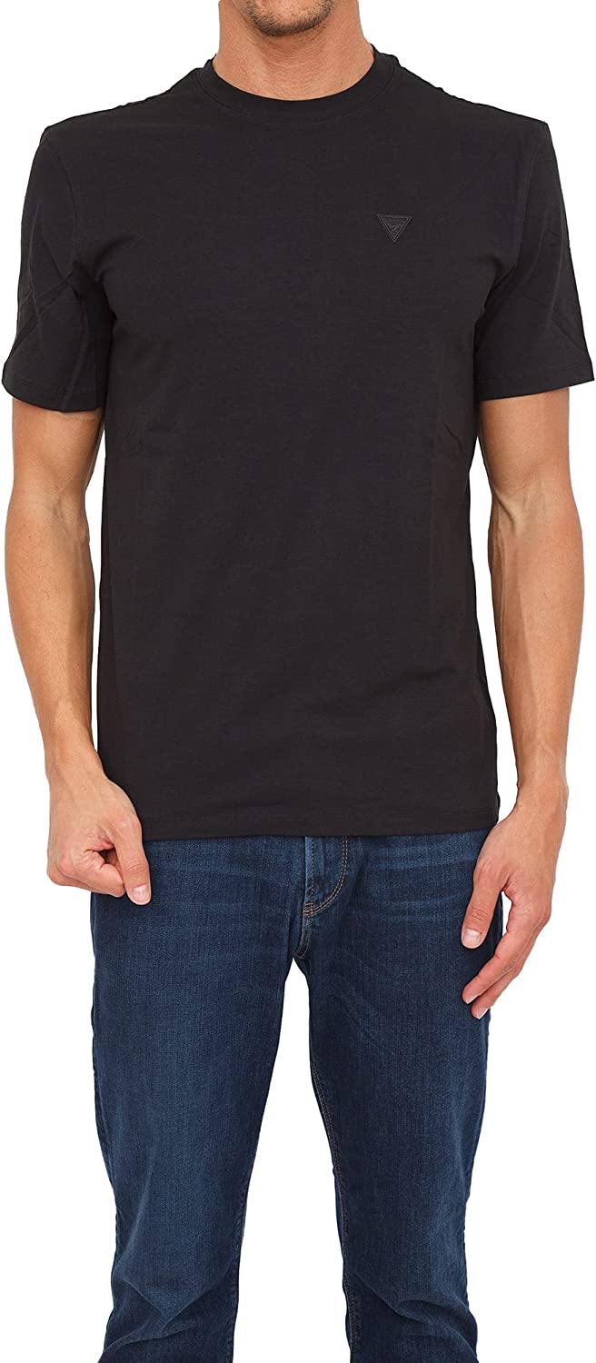 T-shirt Guess Uomo Nero