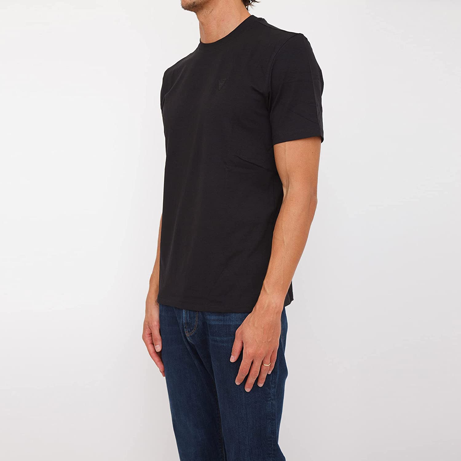 T-shirt Guess Uomo Nero