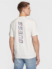 T-shirt Guess Uomo Bianco