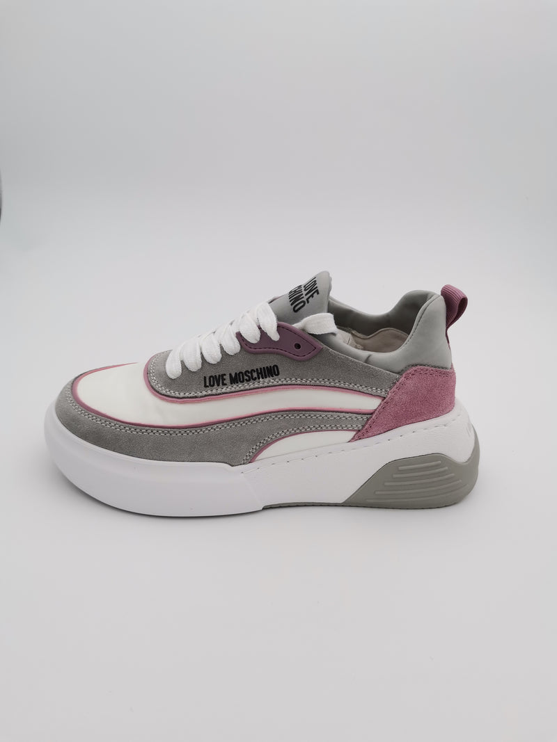 Sneakers Bianco/rosa
