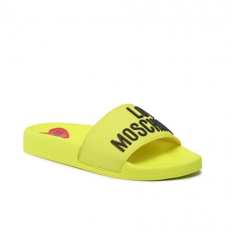 Ciabatta Love Moschino Donna Fluo