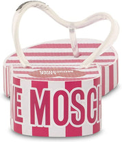 Sabot Love Moschino Donna Fucsia/bianco