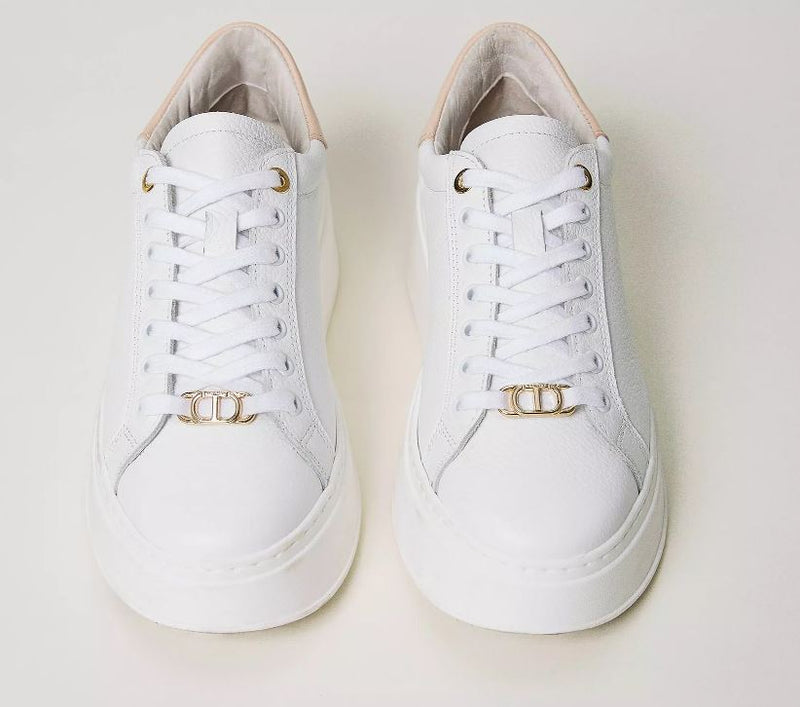 Sneakers Bianco/rosa