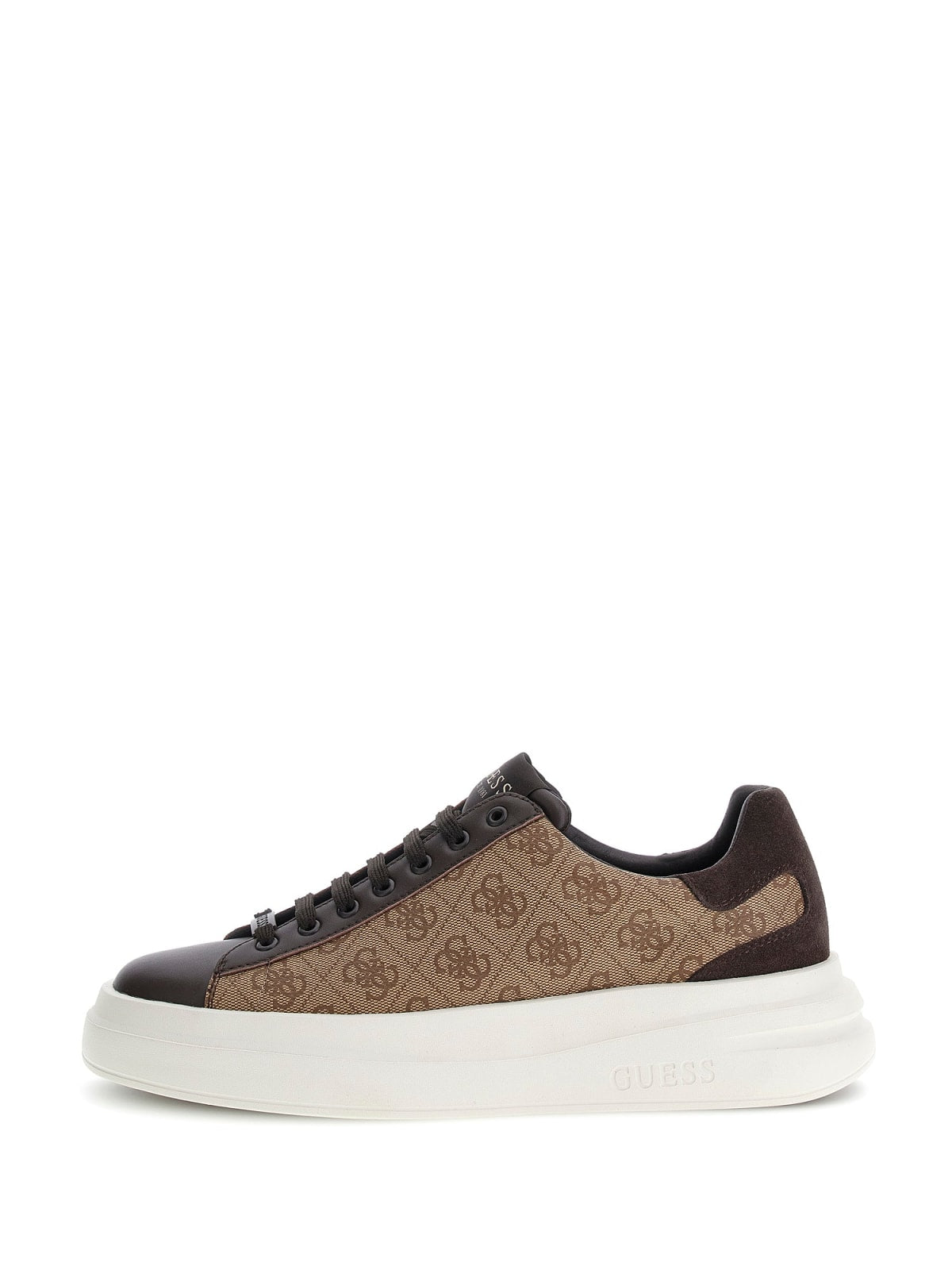 Sneakers Guess Uomo Elba Marrone