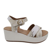 Sandalo Alviero Martini 1^ Classe Donna Wedge Sandal Bianco