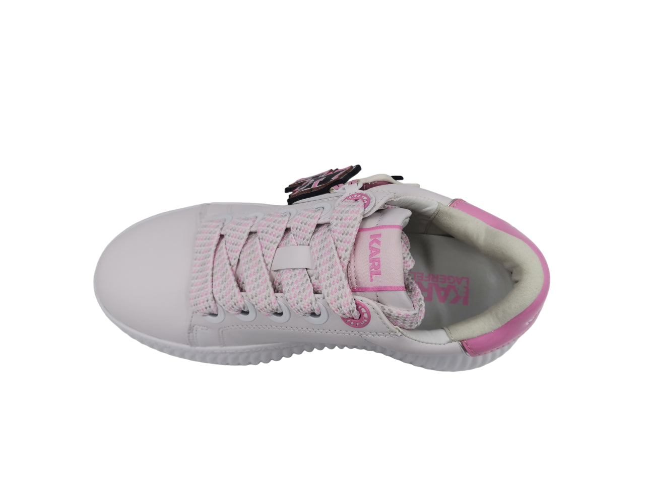 Sneakers Karl Lagerfeld Donna Kreeper Bianco/rosa